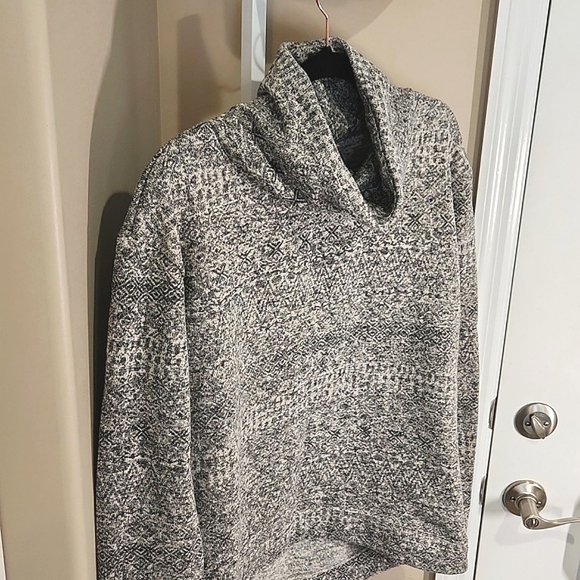 COLUMBIA Pullover Tunic, black & biege, XL - Picture 3 of 7